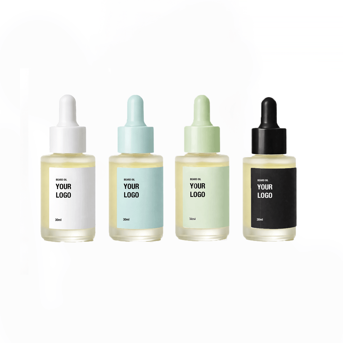 beard oil samples private label test first, before launch