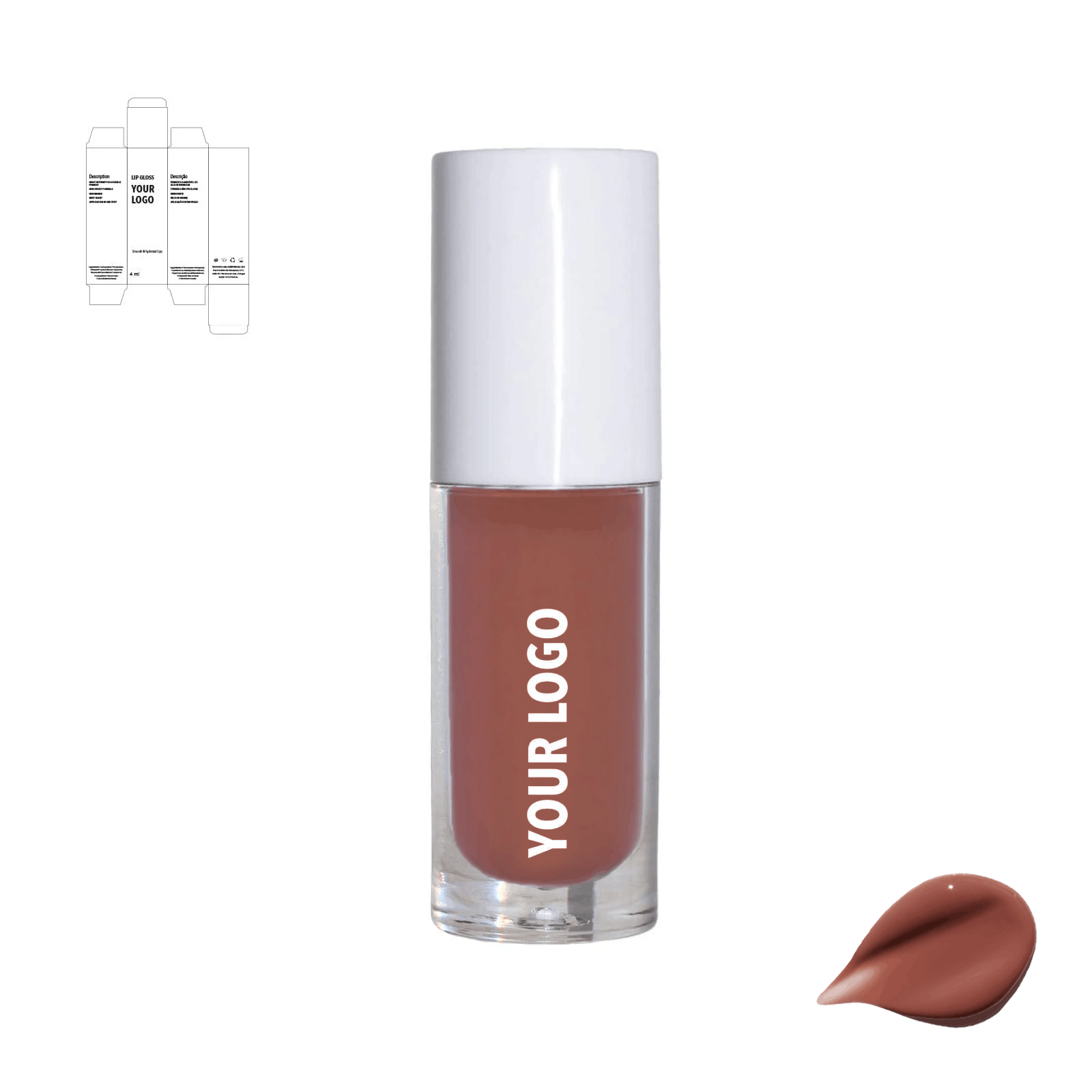 Brillo de labios personalizado