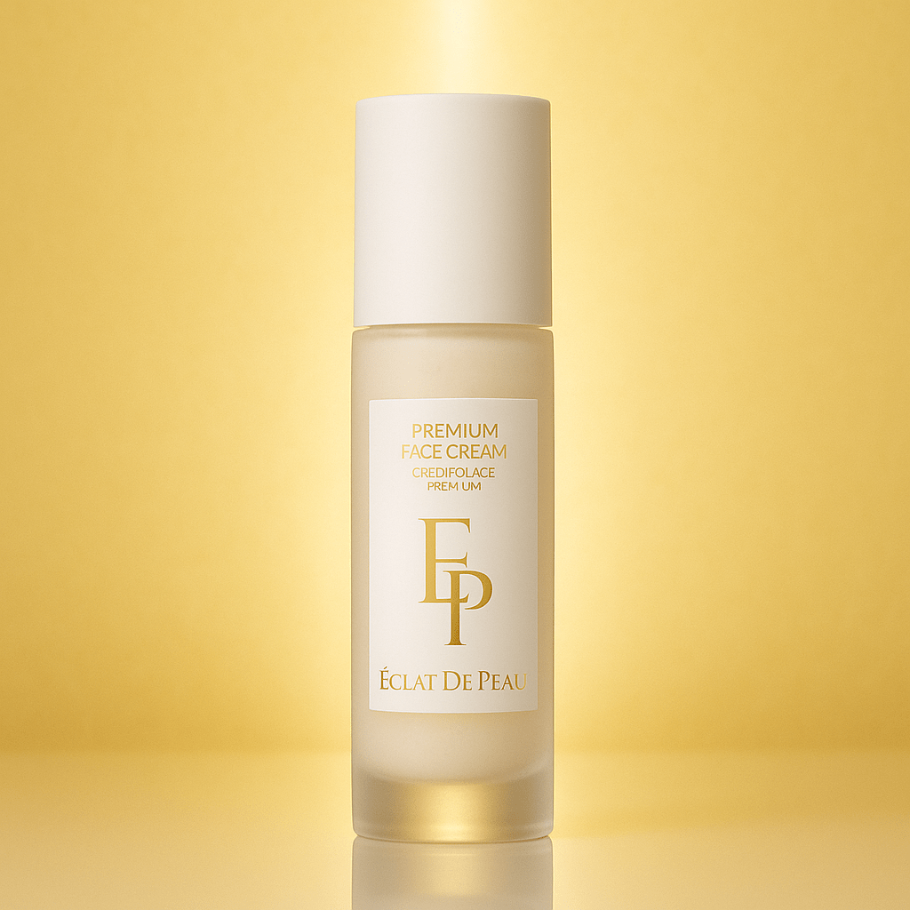 premium face cream product example