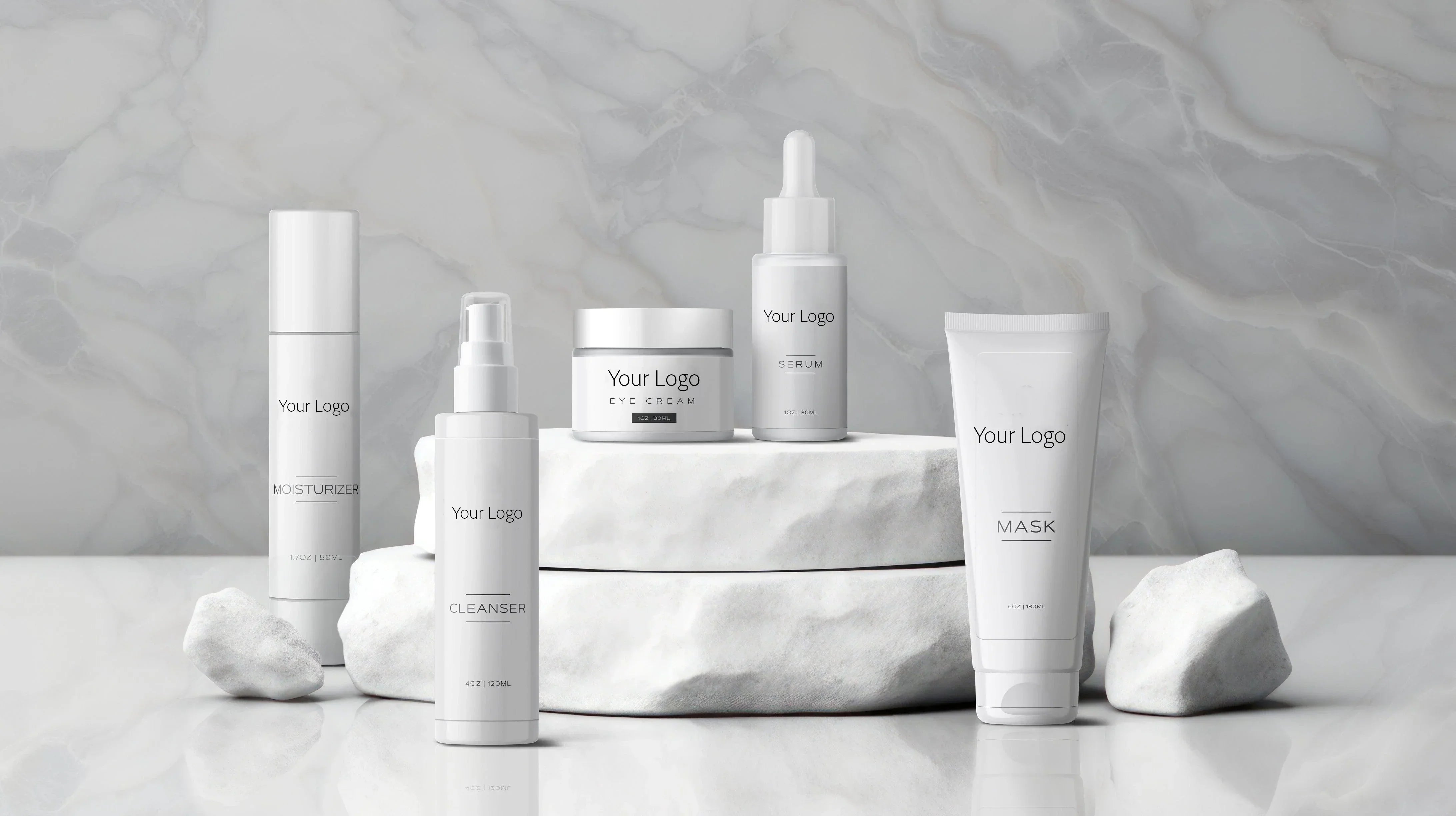 Private label skincare products ready to launch a skincare brand in 2026