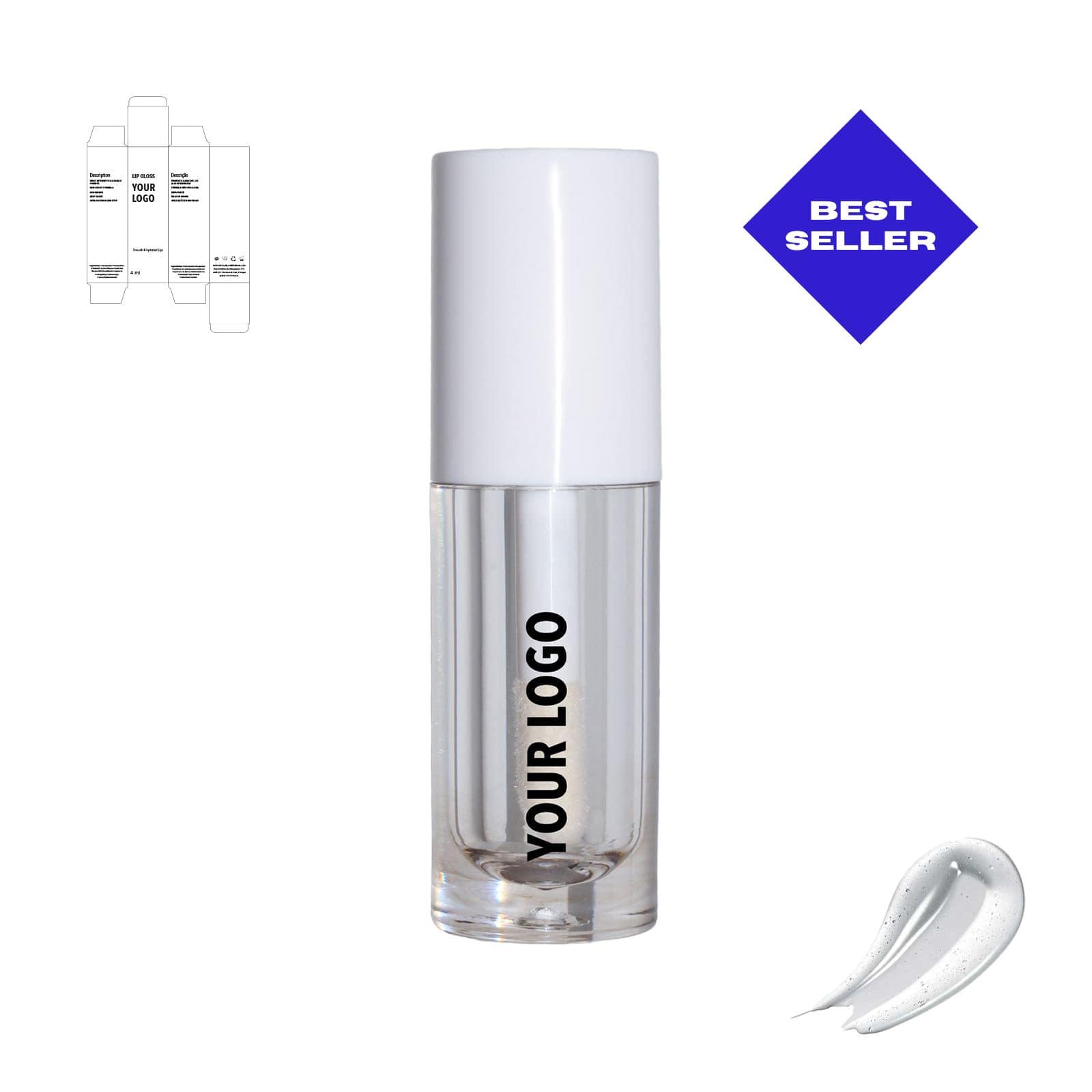 Clear Custom Lip Gloss