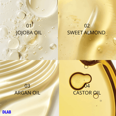beard oil custom options, jojoba oil, sweet almond oil, argan oil and castor oil. For Beard care brands. 