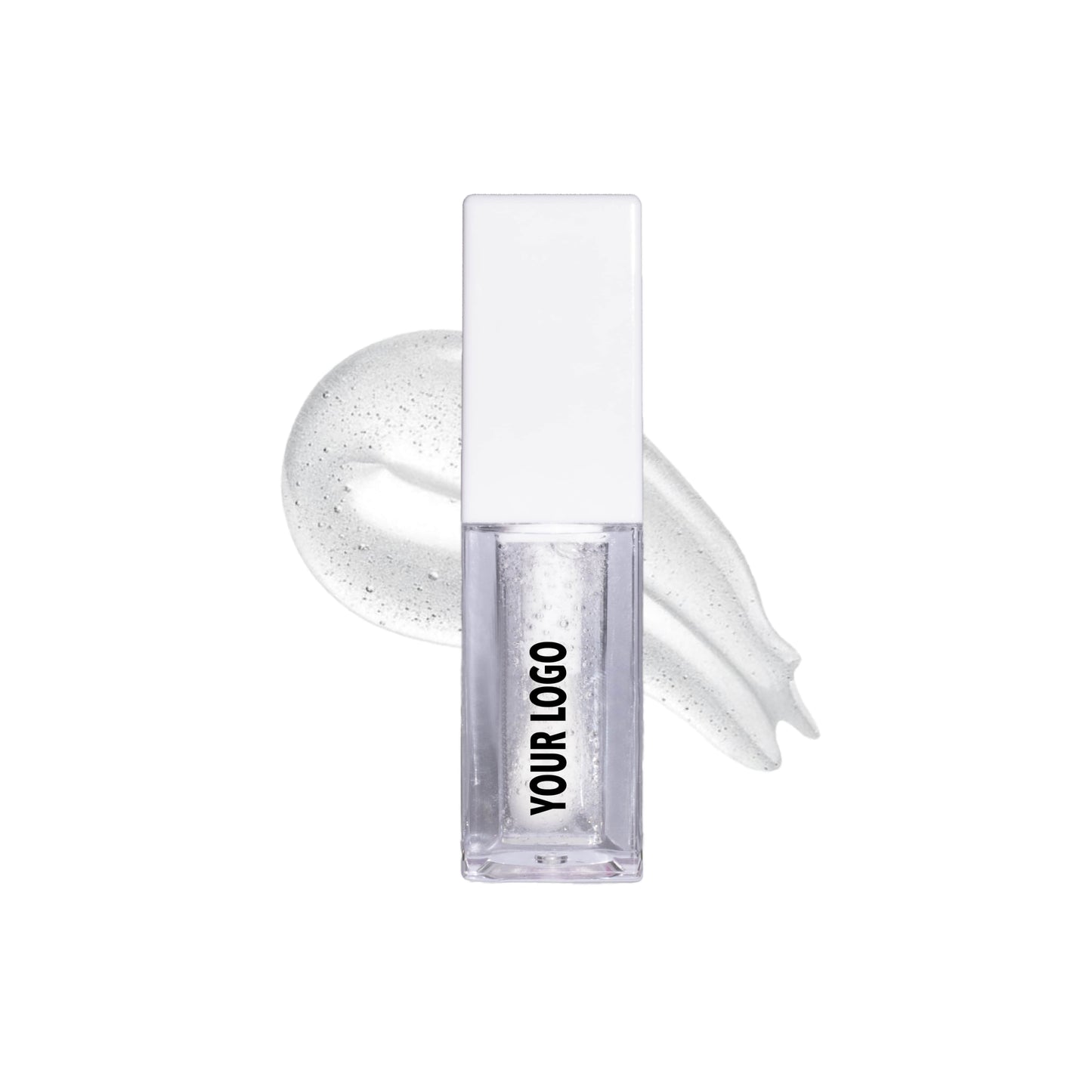 Branded product swatch on white background