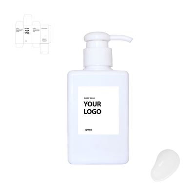 Custom Organic Body Wash by a private label cosmetic manufacturer in Europe