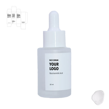Custom Face Serum Niacinamide with white label by a private label cosmetic manufacturer in Europe