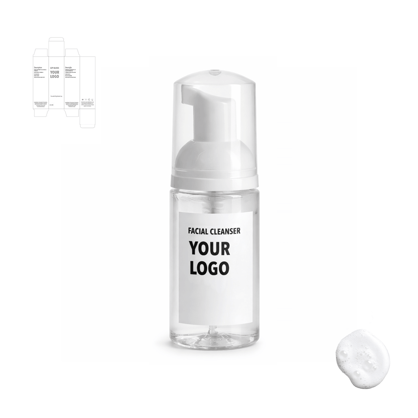 Custom Face Foaming Cleanser