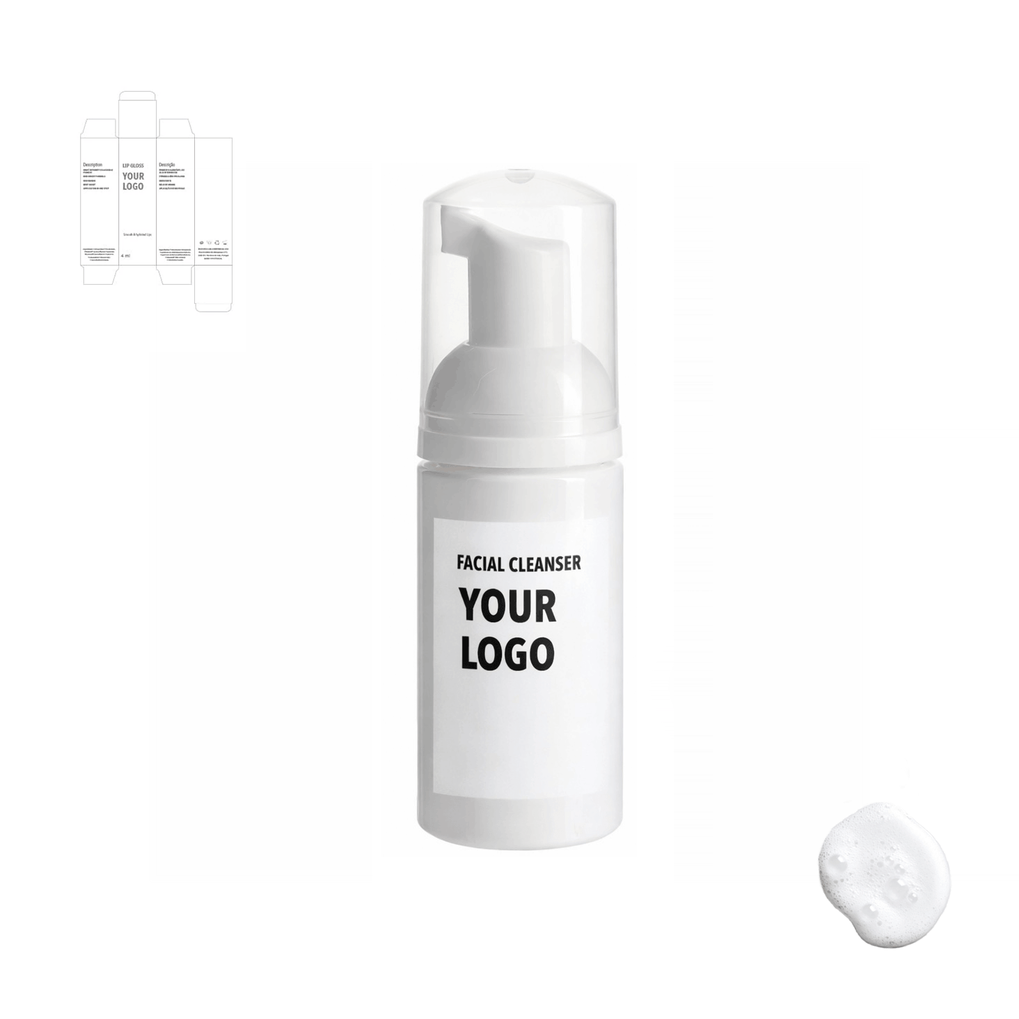 Custom Face Foaming Cleanser