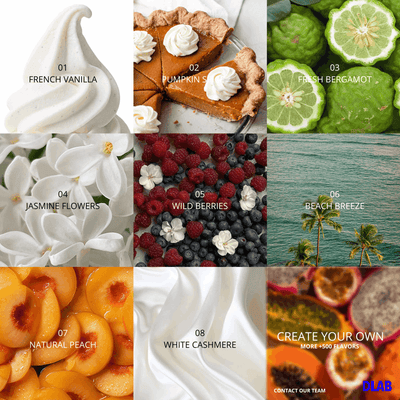Solid perfume balm stick supplier with different scents available from flowers, to fruits and exotic scents.