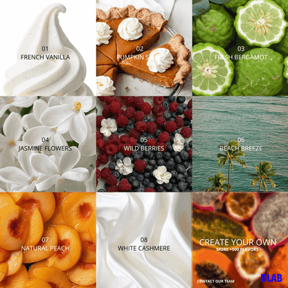Solid perfume balm stick supplier with different scents available from flowers, to fruits and exotic scents.